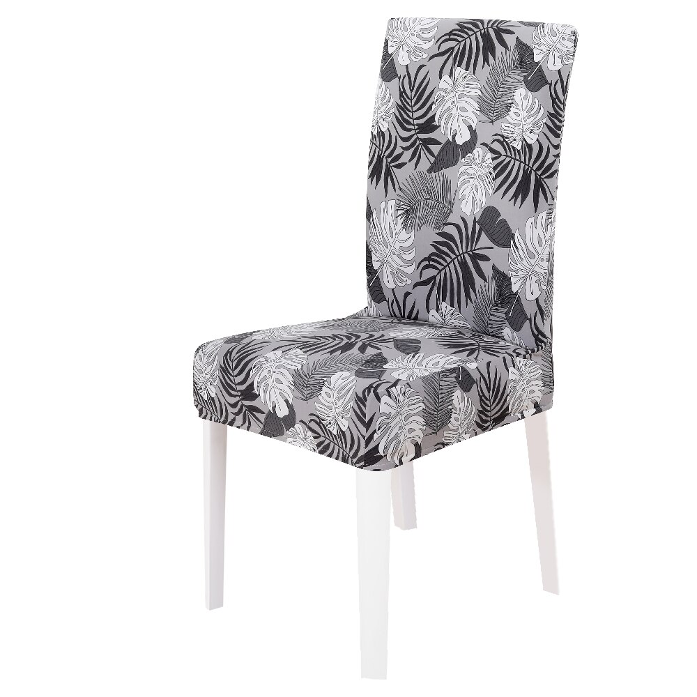 Spandex elastische stretch eetkamerstoelhoes stoel moderne afneembare anti-vuil hoes beschermer universeel 1pc: G245538