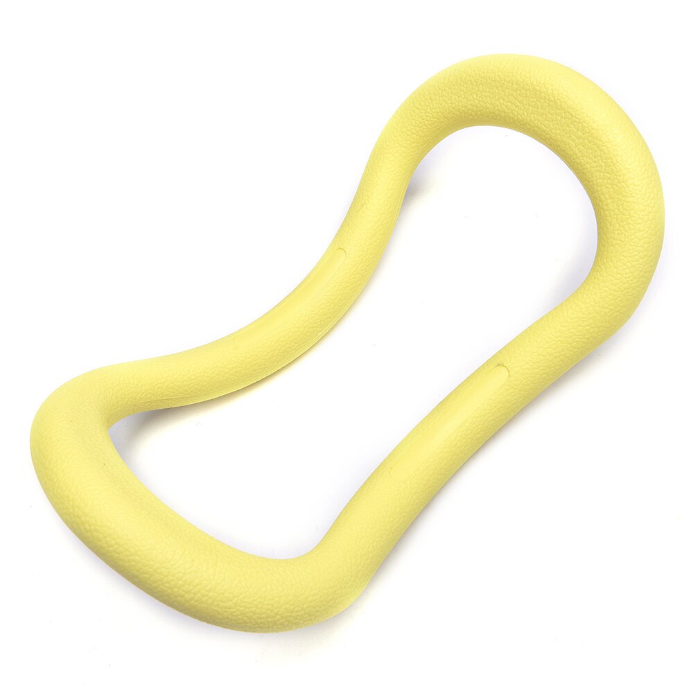 Yoga Ring Matte Anti-skid Lacing Yoga Ring Pull Ligament Magic Calisthenics Anti Gravity Home Fitness Equipment: Yellow