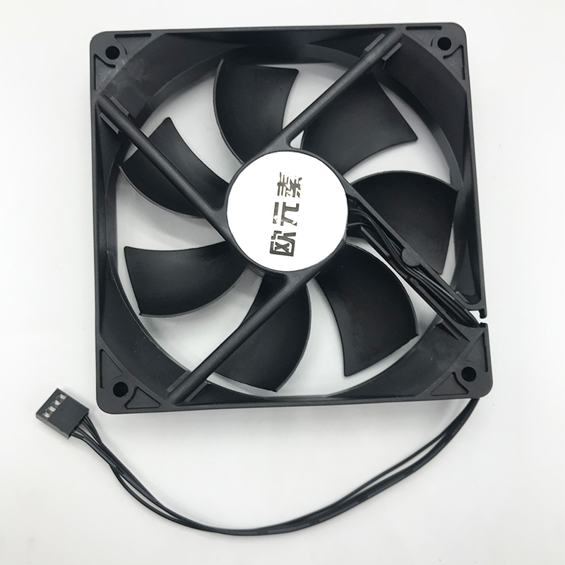 Ventilador de ordenador silencioso de 8cm, 9cm y 12cm, ventiladores de PC silenciosos para ordenador, carcasa de PC, GPU, CPU, refrigeración del radiador