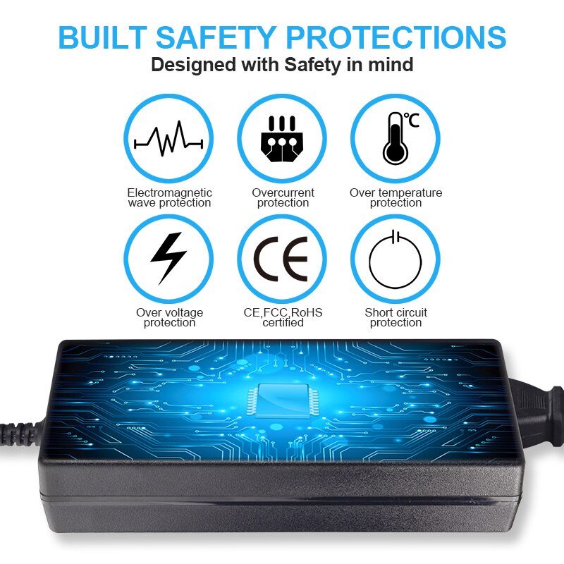 Adaptador de fuente de alimentación DC 5V 12V 24V, transformador de iluminación 1A 2A 3A 5A 6A 8A 10A, convertidor de AC100V-240V, cargador para tira LED CCTV