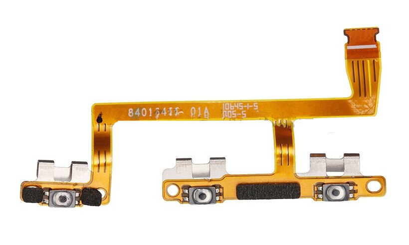 Pulsante Cavo Della Flessione per Motorola Moto X Gioco XT1561/XT1562/XT1563 (Tasto di Accensione tasto audio pulsante di avvio) parti di ricambio