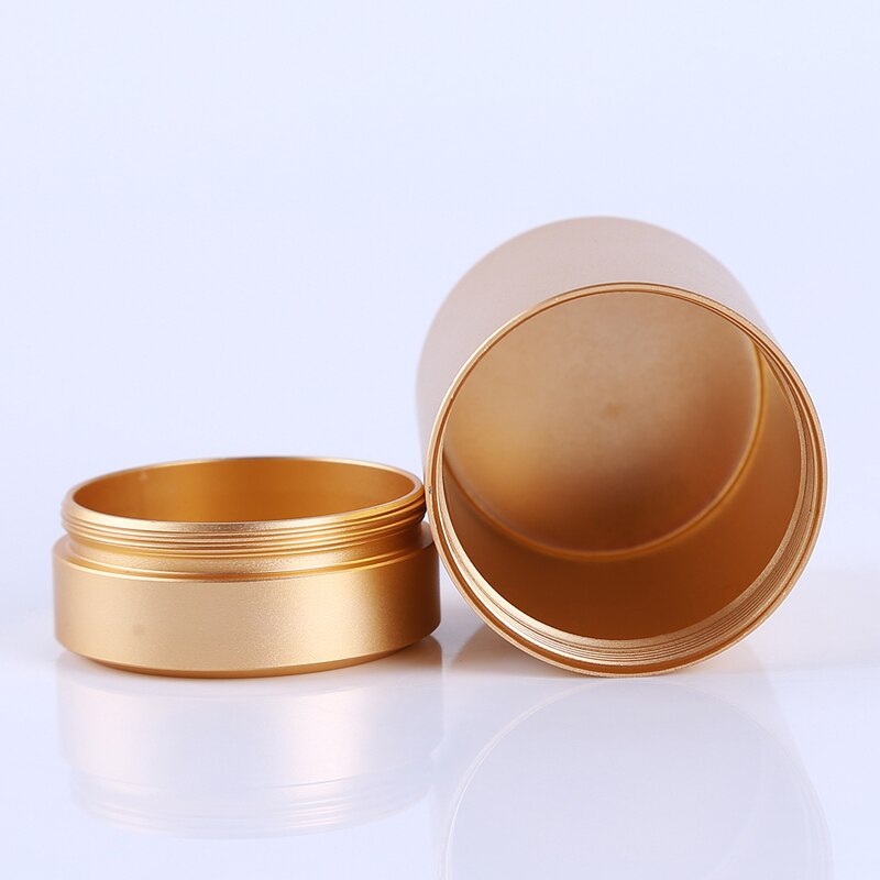Airtight Smell Proof Container Aluminum Herb Stash Jar Tea Coffee Storage Box tea caddies box