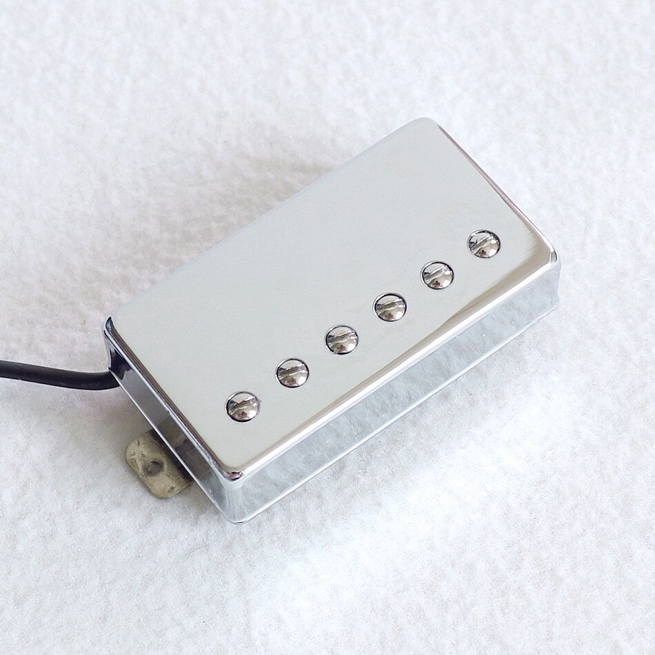 PAF style chrome Alnico 2 lp guitar pickup with Nickel silver baseplate electric guitar pickups guitarra гитара