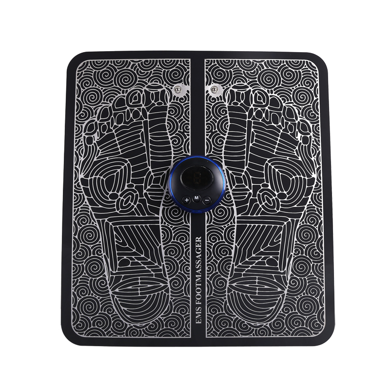 Electric EMS Foot Massager Pad for Muscle Stimulate Kneading Deep Relaxation Leg Reshaping Improve Blood Circulation Relief