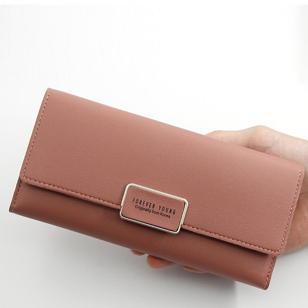 Wallet long Zipper Multi Card Position Leather Coin Purse women Card Holder Leather wallet women casual wallet