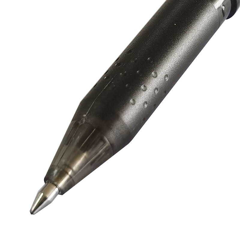 16 Pcs Gel pen office school magic erasable pen refill 0.5mm pole pen mixed color ink school student office stationery pen: Black 16 Pcs