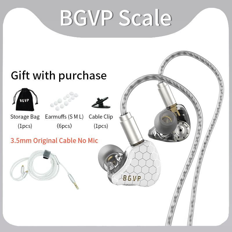BGVP skala 2DD w uchu Monitor słuchawki 6D efekty dźwiękowe gamingowy zestaw słuchawkowy HiFi słuchawki przewodowe bas Stereo słuchawka słuchawki douszne: Czerwony