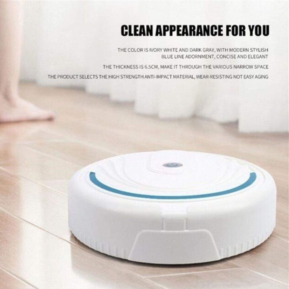 Robot Stofzuiger Sweep Multifunctionele Smart Floor Cleaner Oplaadbare Smart Vegen Robot Droog Nat Vegen Stofzuiger