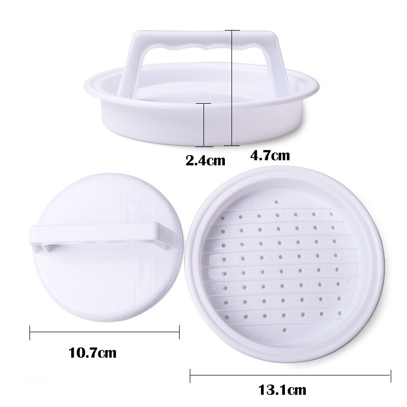 1 Set Hamburger Druk Gereedschap Keuken Accessoires Koken Hamburger Vlees Rundvlees Bbq Burger Druk Patty Maker Mould Keuken Gadgets.