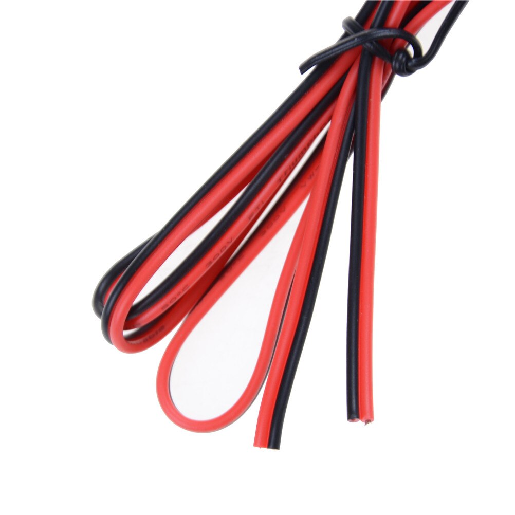 ZLinKJ 2M/4M 22awg 22AWG PVC Insulated Wire, 2 pin Red Black cable, Electrical Wire For LED Strip Extension Wire