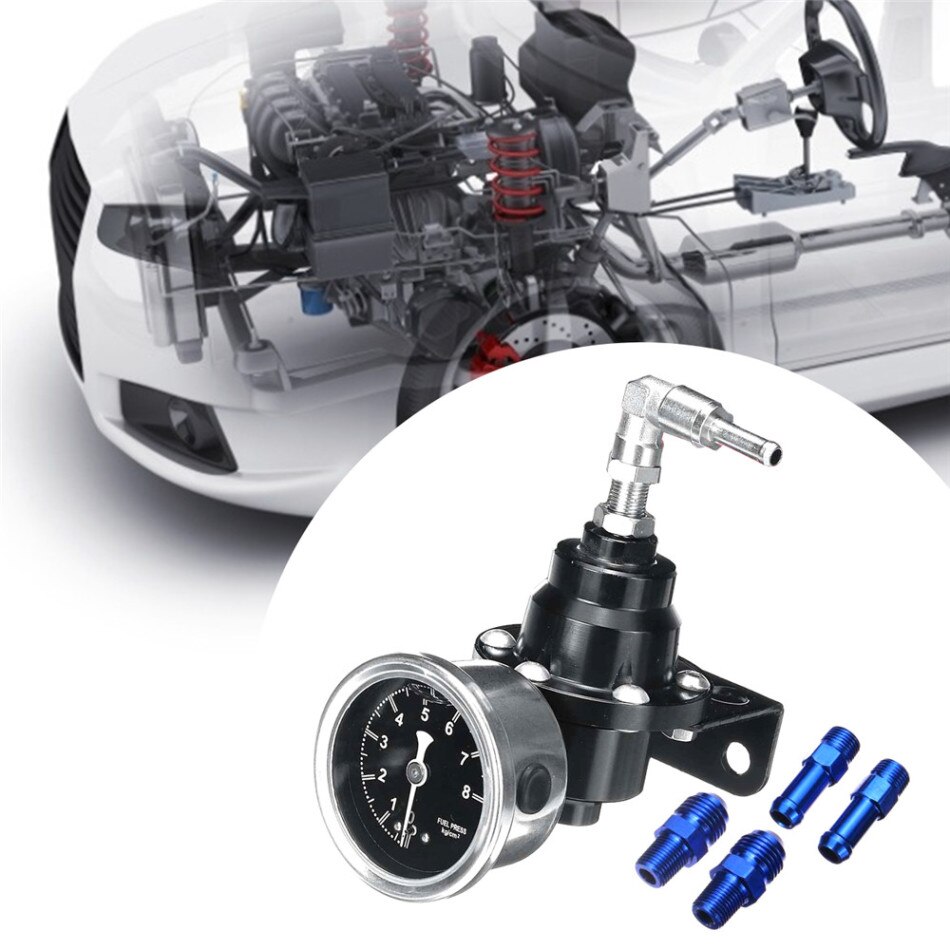 Universele Verstelbare Fuel Pressure Regulator Tomei Type Met Originele Gauge En Instructies Kit Auto Auto Accessoires Gereedschap