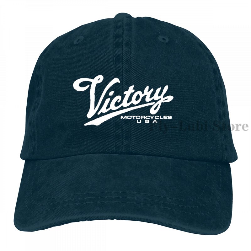 Victory Motorcycles Usa Baseball cap men women Trucker Hats adjustable cap: 2-Navy