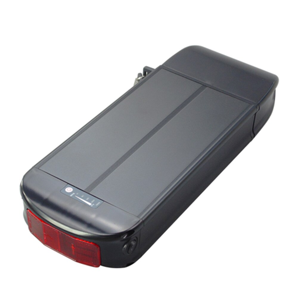Porte-batterie pour vélo électrique, 36V/48V, couleur argent ou noir