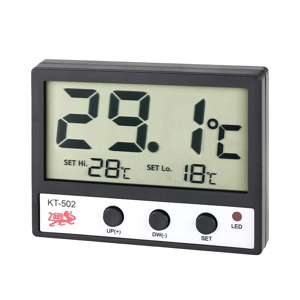 LCD Digital Fish Tank Aquarium Thermometer Submersible Aquarium Water Temperature Meter Temperature Control