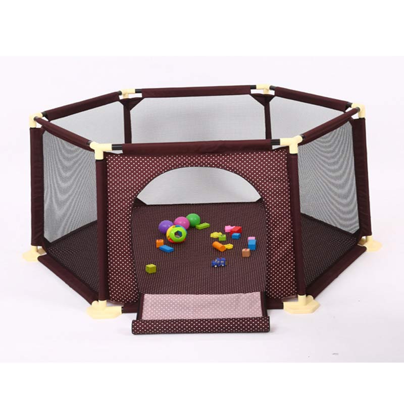 Baby kravlegård hegn plast børn kravlegård seng barriere baby sikkerhed hegn sikkerhedsbarriere folde hegn 3 år gammel solid