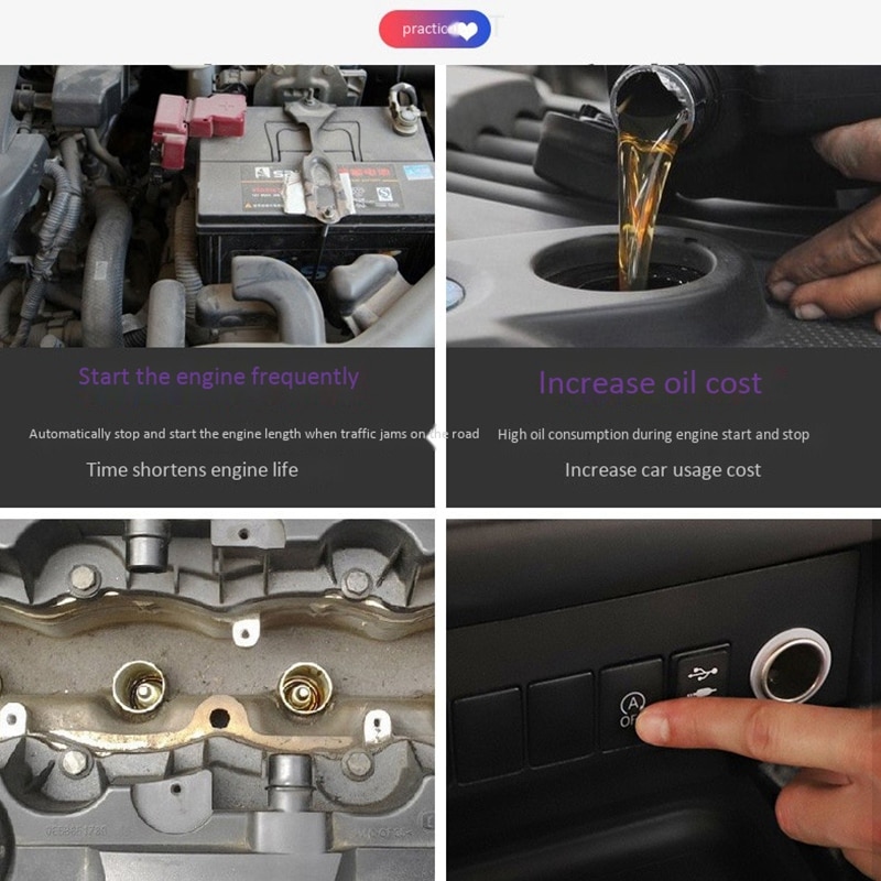 Car Engine Automatic Shut-Off Device Start and Stop Treasure Auto Closer for Toyota Rav4