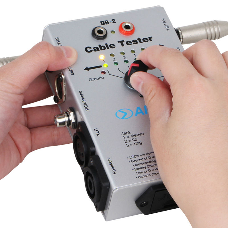 Alctron db-2 Audio cable measuring line test cable tester instrument sound engineering assistant