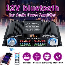 BT-998 Hifi Audio Home Digitale Versterkers Car Audio Bass Power Bluetooth Versterker Fm Usb Sd Radio Subwoofer Speakers 12V/220V
