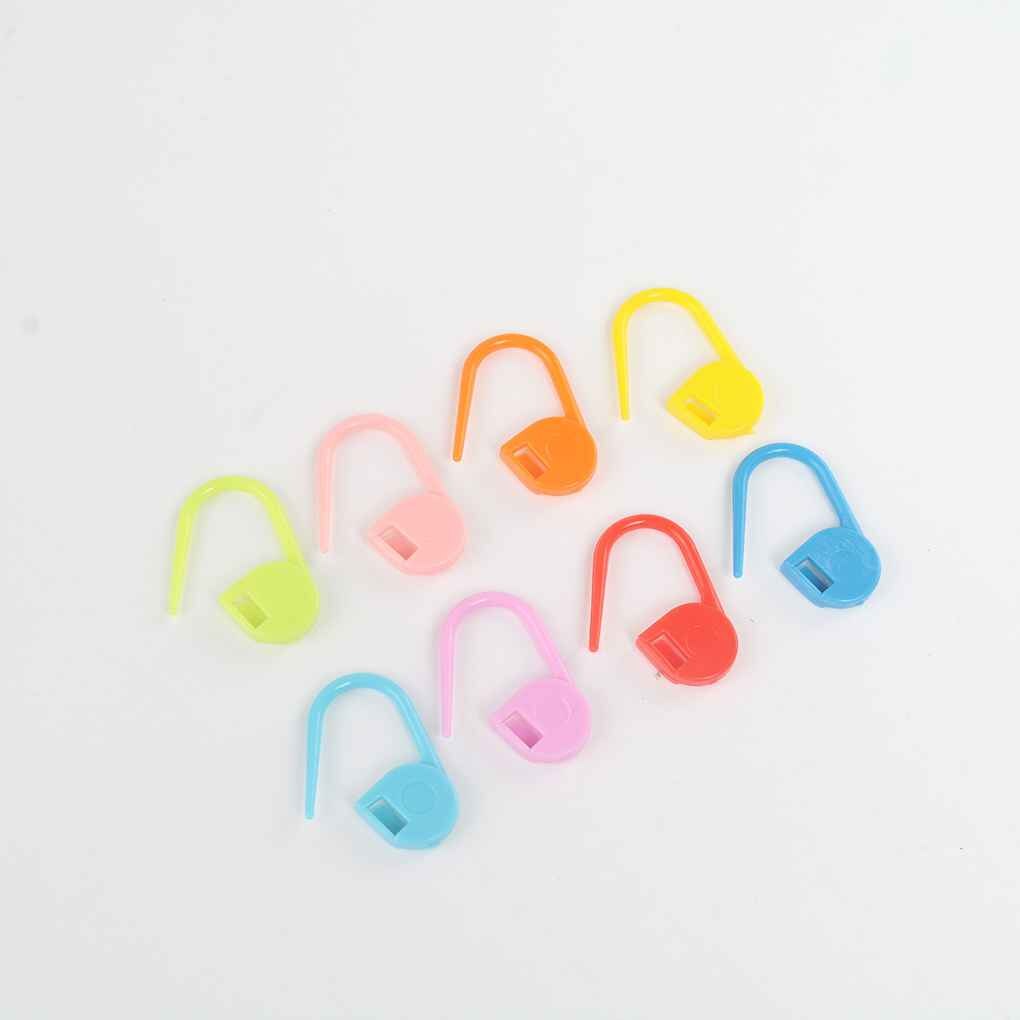 20Pcs Mix Kleur Haakt Breien Locking Stitch Naald Clip Markers Houder