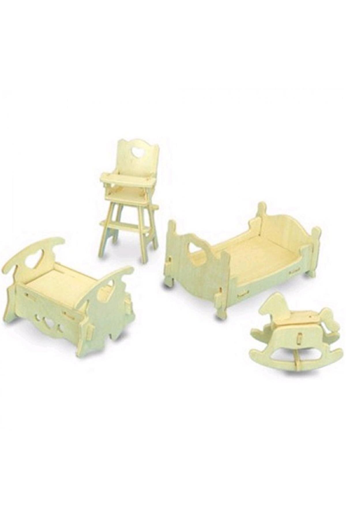 3D Wooden Puzzle-Kids Room