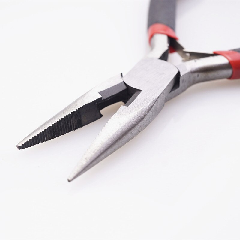 Biżuteria szczypce, narzędzia i sprzęt zestaw długa igła okrągły nos krajalnica szczypce do tworzenia biżuterii akcesoria do rękodzieła HK043