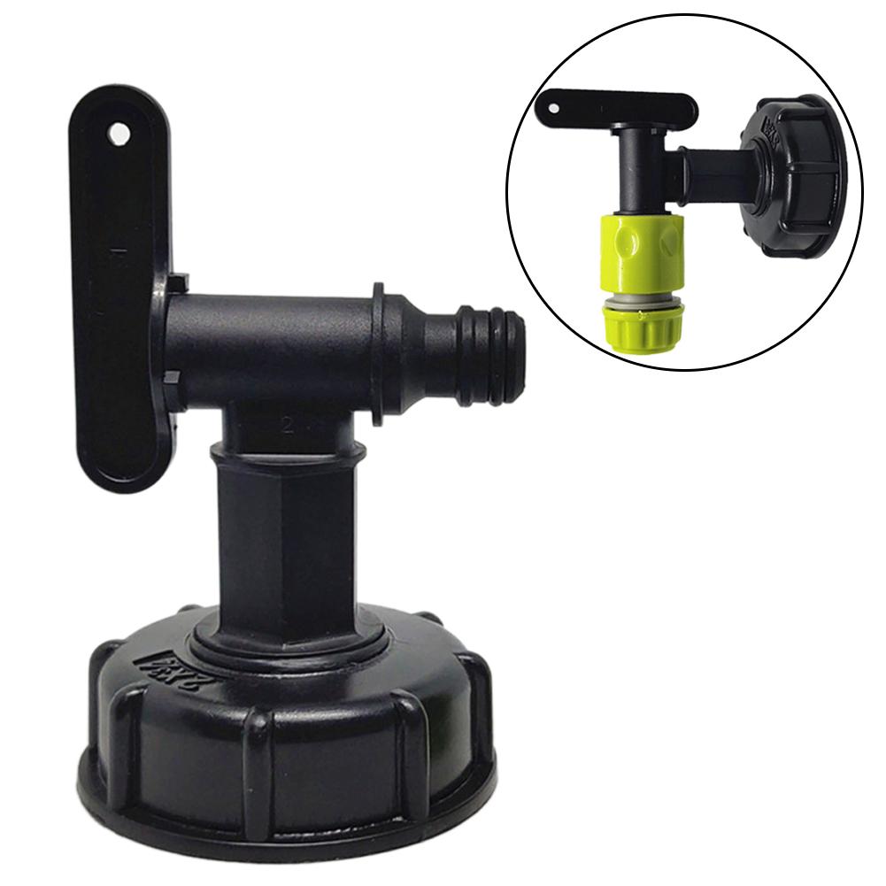 Ibc tank kran adapter anslutning byte trädgård tillbehör slang kran vatten tank slang munstycke koppling ventil monteringsdelar
