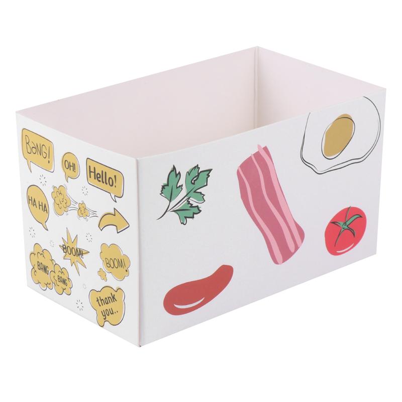 20PCS Food Packaging Boxes Sandwich Boxes for Breakfast