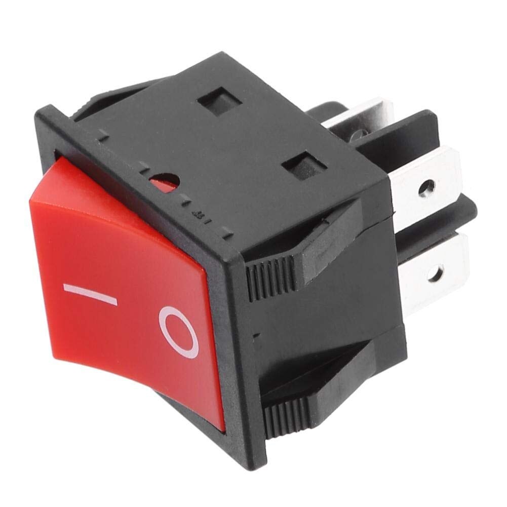 1pc Power Switch Welding Machine Power Switch 120/250V AC Electric VoltagHeater Switch Heavy-duty Nylon Red LED