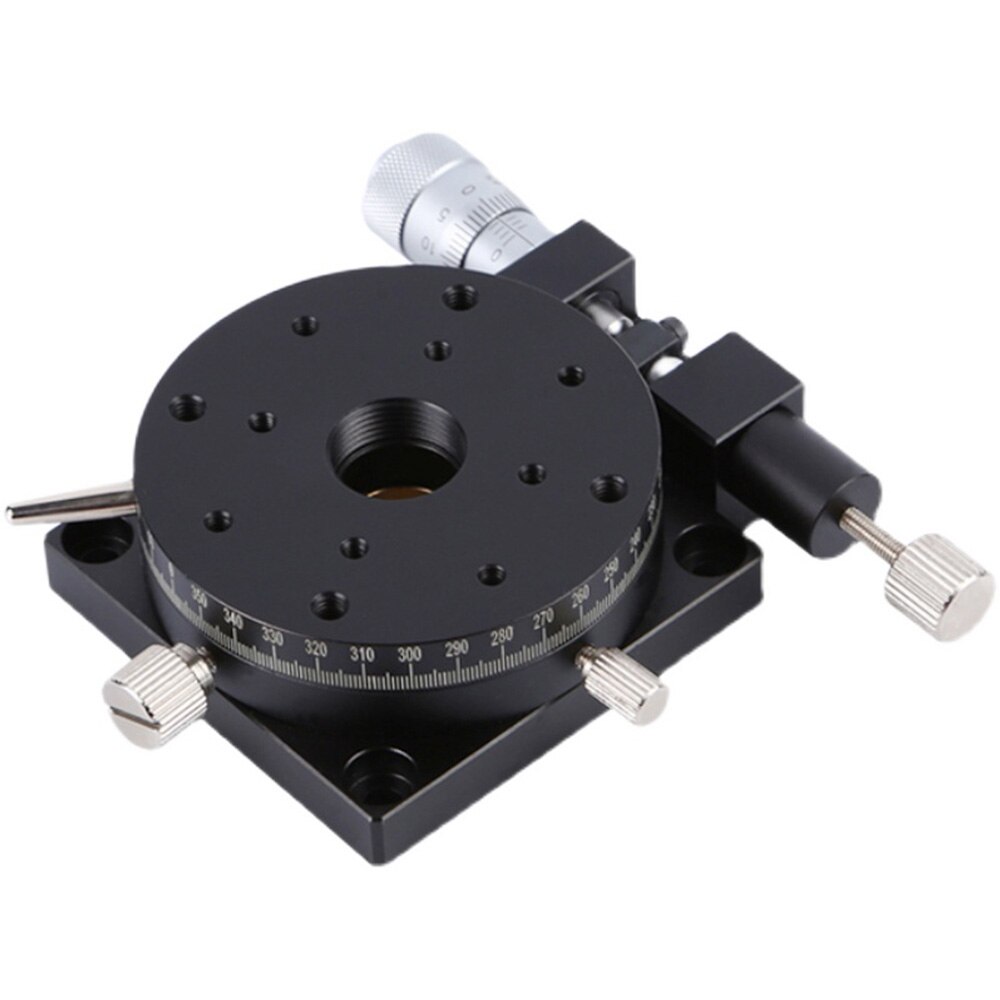 R Axis RSP40 Precision type Manual Rotating Platform Sliding stage Precision Bearing Linear Stage Load 9.8N 40mm RSP40-L RSP40-R