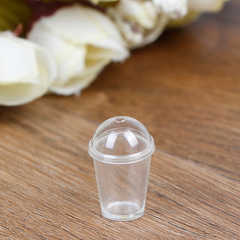 2 teile/los Miniatur Tasse Mit Milch Tassen essen Trinken Getränke Spielzeug Milch Tee Puppe Haus Dekoration