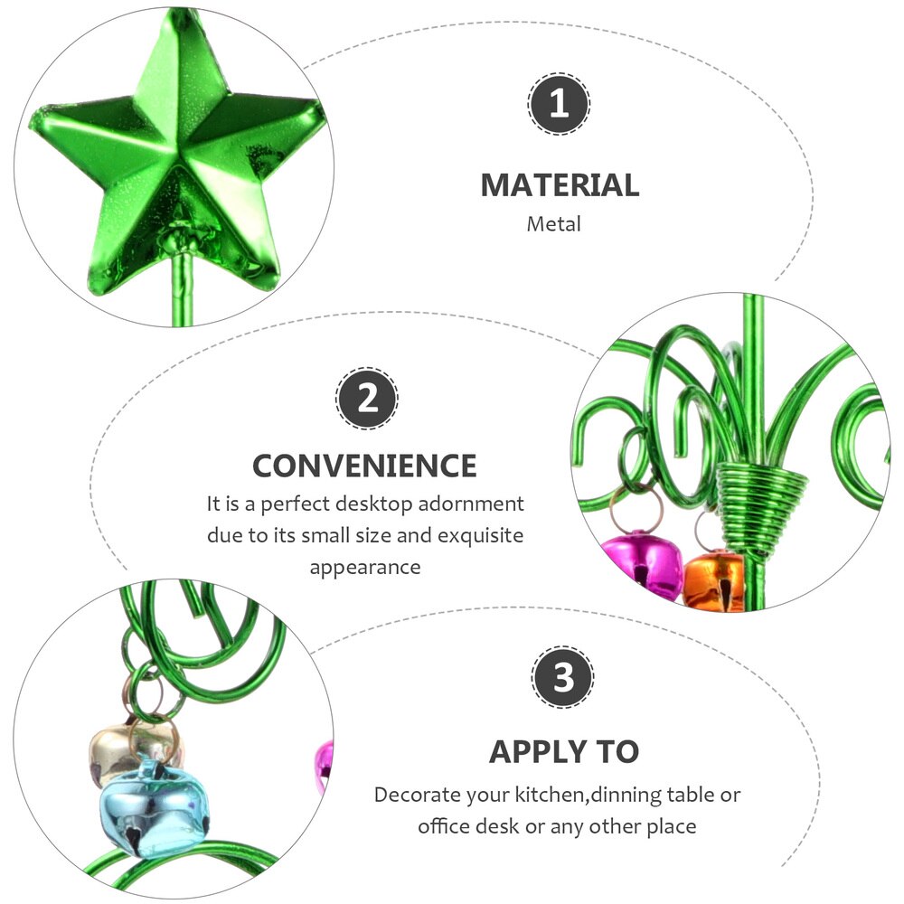 1 Pc Metal DIY Christmas Tree Exquisite Chic Venue Decoration Prop (Golden)