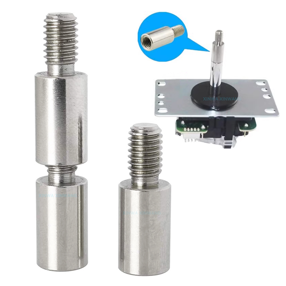 1.5cm förlängare för sanwa joystick förläng axelhöjd arkadkommando retro spelmaskin neo geo diy flipperspeldelar