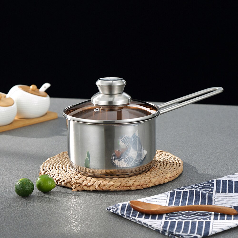 Edelstahl Verdickt Suppe Topf Milch Topf Suppe Pfanne Küche Kessel Suppe Lagerbier Kochen Induktion Gas Töpfe Kessel Kochgeschirr Topf