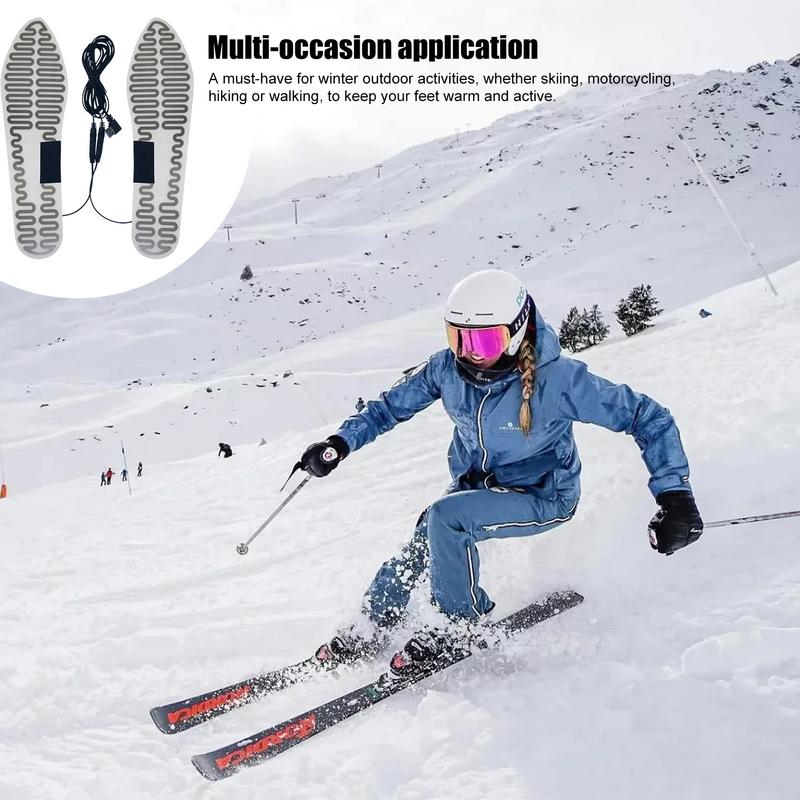 USB Beheizte Einlegesohle 5V Wiederaufladbare Fuß Wärmer Film Fuß Wärmer Einlegesohlen Fuß Wärmer Für draussen Winter Jagd Angeln