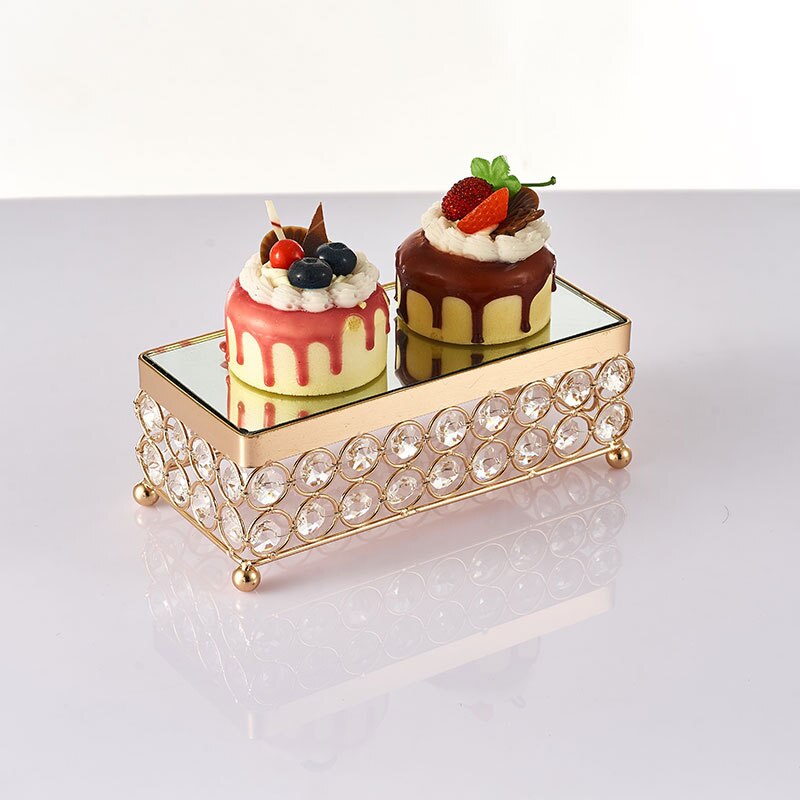 European Crystal Cake Stand Wedding Dessert Table ... – Grandado