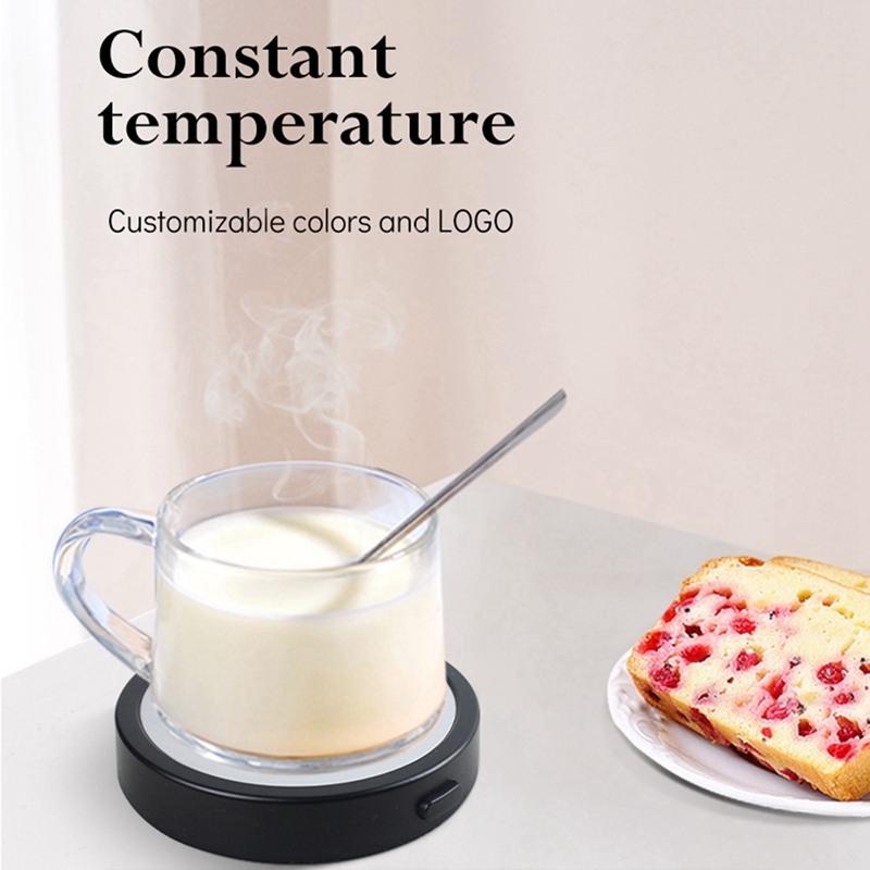 Gadget chauffant USB, coussinet de tasse mince, pour boisson au café ou au thé, plateau chauffant USB, fournitures pour la maison et le bureau