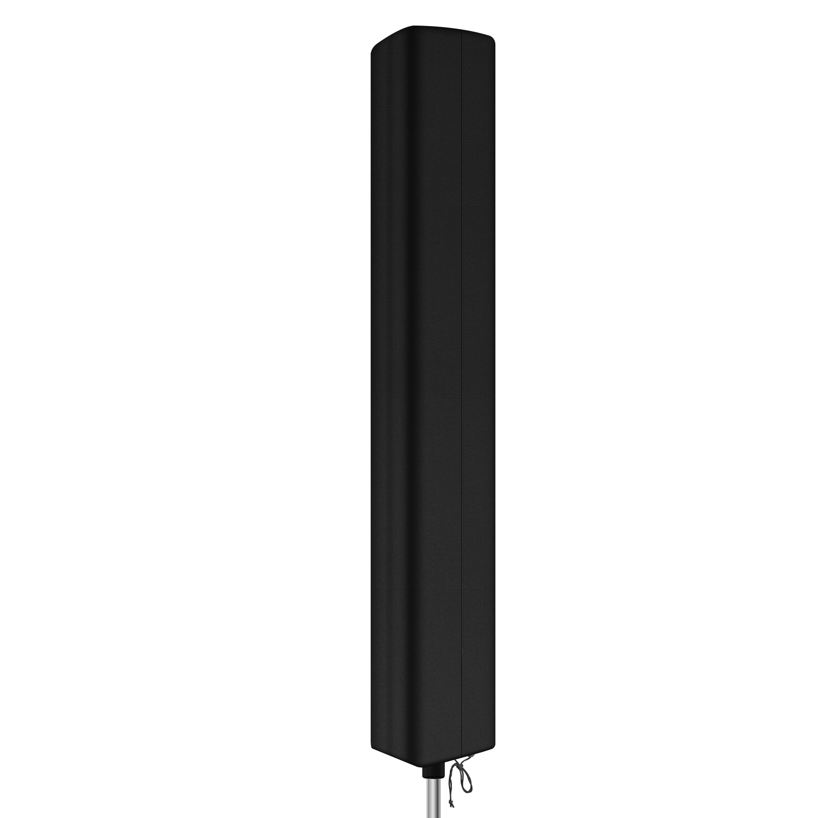 Guarda-chuva rotativo ao ar livre roupas rack de secagem capa impermeável resistente às intempéries dobrável capa de proteção resistente a rasgos w zíper: Preto