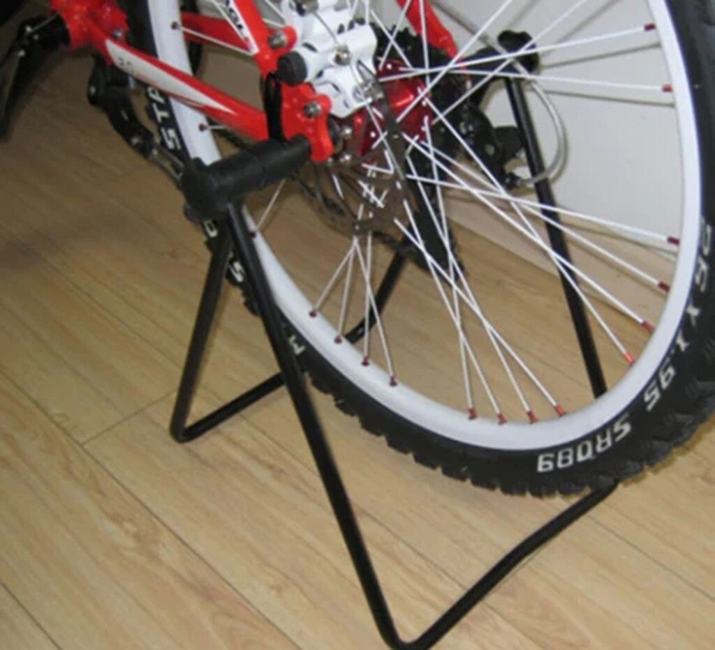 Opvouwbare Fiets Parking Rack Universele Flexibele Fiets Display Stand Drie Wielnaaf Reparatie Stand Statief