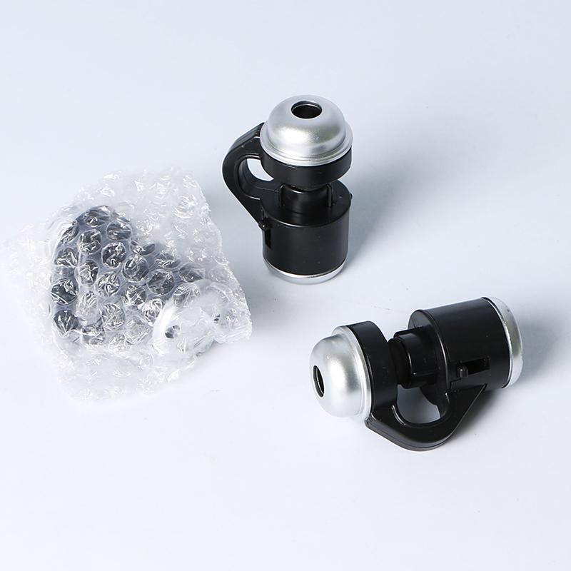 Universal 30x Optical Zoom Mobile Phone Microscope Clip Led Light Micro Lens Telescope MobilPhone Camera for ipad: Black