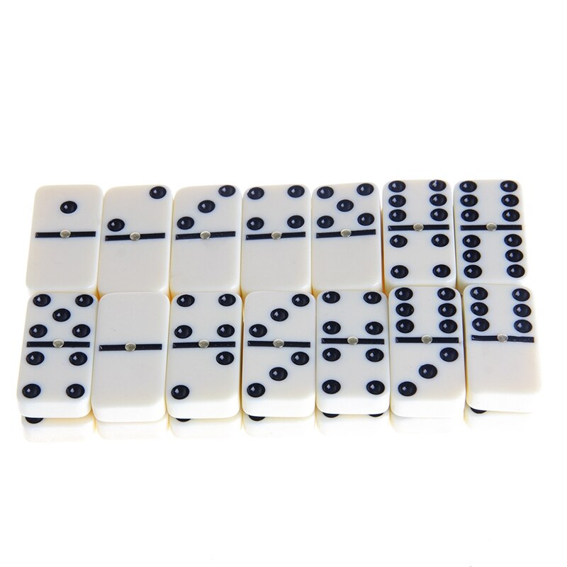 Houten Domino Doos Speelgoed Spel Set/28Pcs Reizen Domino Ideaal Voor Kinderen Kids