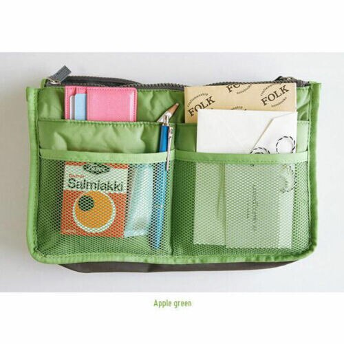 Vrouwen Lady Travel Insert Handtas Organizer Purse Groot Liner Organisator Tidy Bag: e