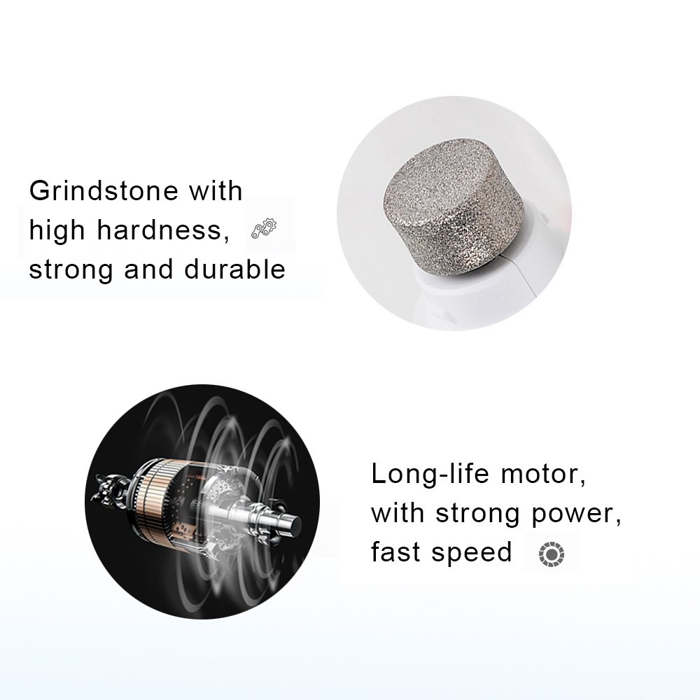 Smerigliatrice per unghie elettrica per animali domestici gatto per cani lima per toelettatura per unghie zampe professionali smerigliatrice clipper rifinitore strumento per la cura delle unghie per animali domestici