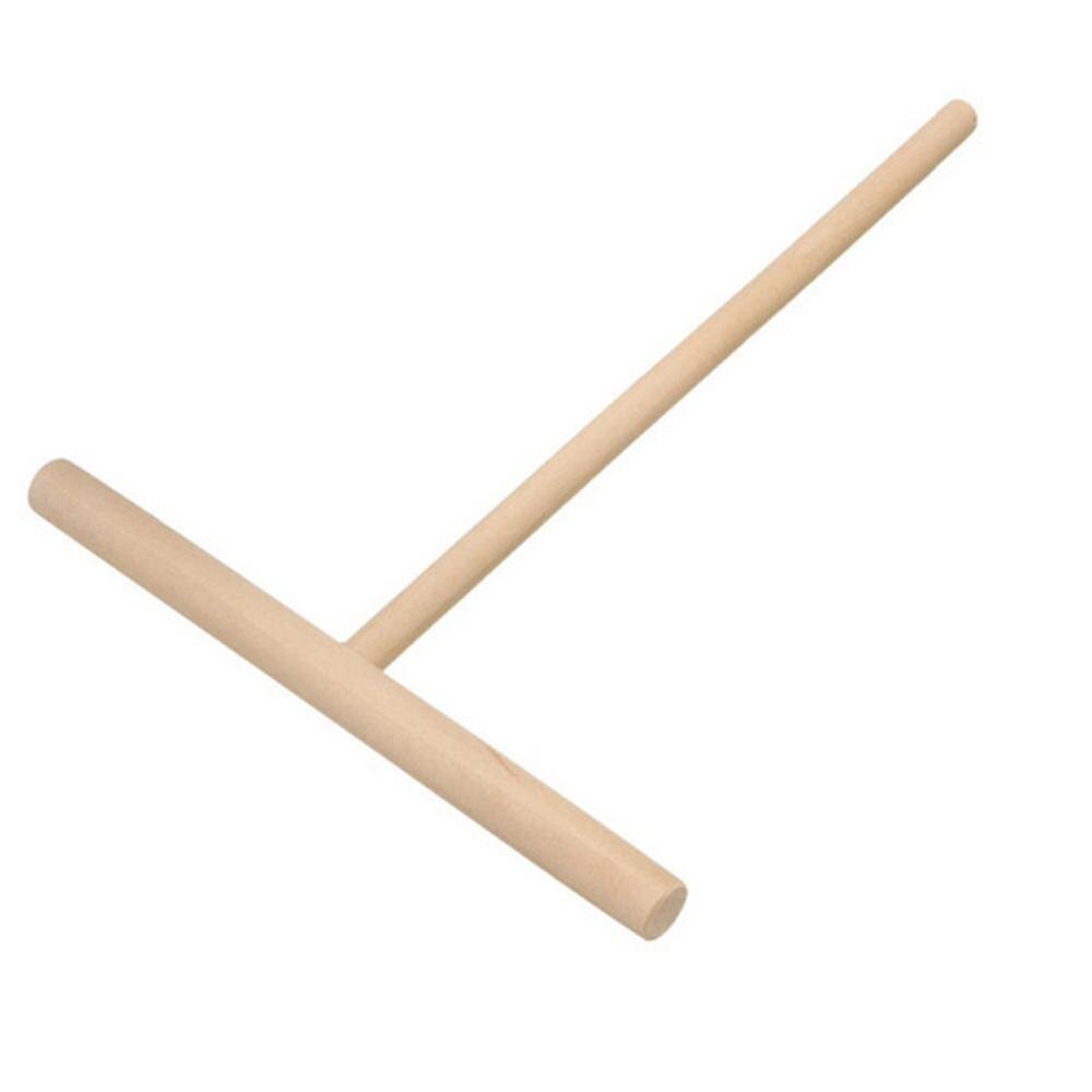 1pc t-formet tre rake crepe diy rund røre pannekake spreder kjøkken crepe høyt verktøy tilbehør kjøkken rolle k0 x 4: Default Title