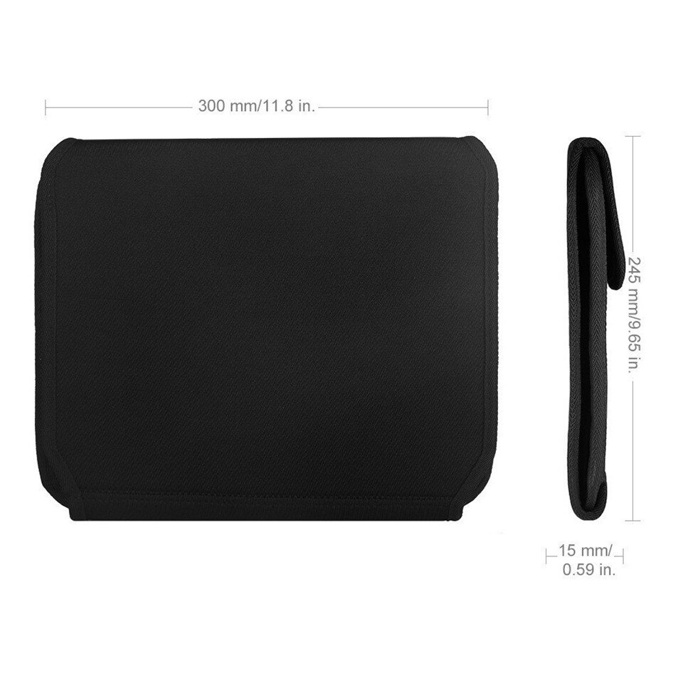 EasyAcc Portable 20000mAh Power Bank Bag External Battery Carrying Pouch for Charger,Cable, Hard Drive, Earphones,10inch Tablet