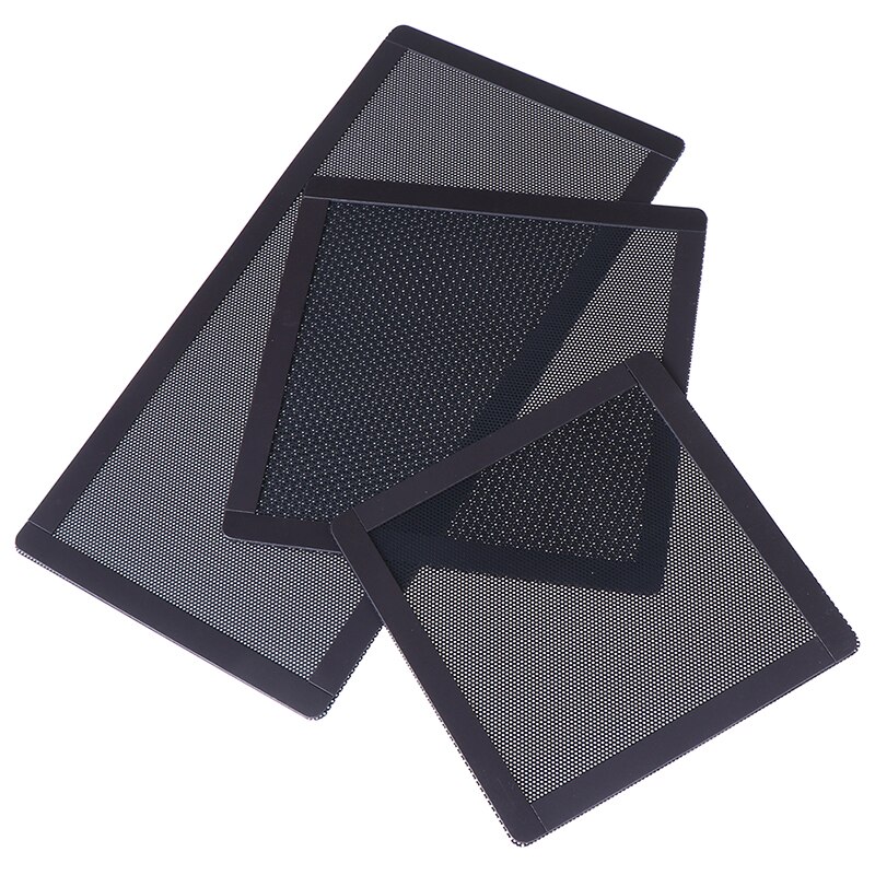 Computer PC Case Cooling Fan Magnetic Dust Filter Mesh Cover Computer Guard PVC Cooling Fan Anti Dust Net 12x12/14x14 /12x24cm