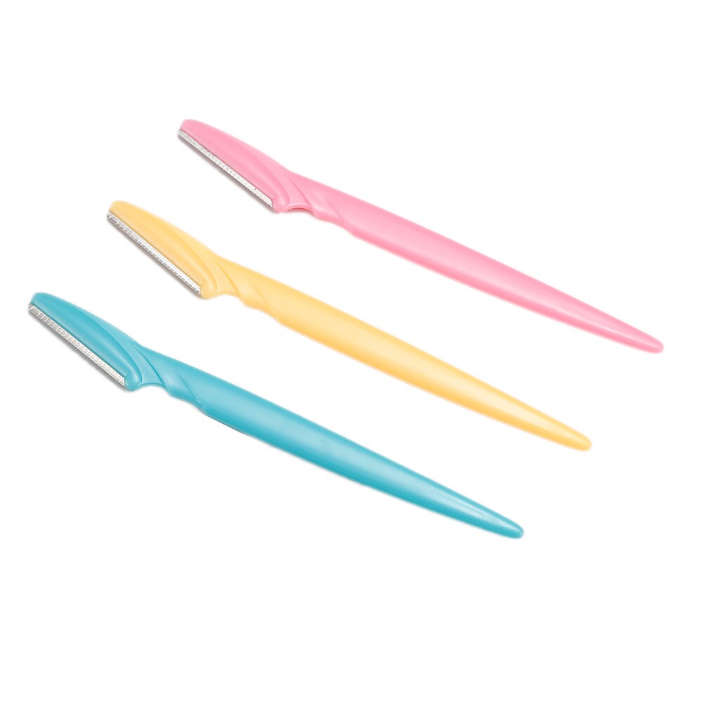 Elecool 3 -delige set wenkbrauwtrimmer, gezichtshaartrimmer, scheermesje, epilator, make-up, beautytools voor vrouwen