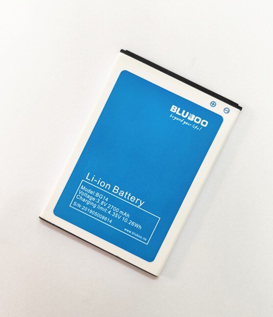 Batería BG14 de 3,8 V y 2700mAh para teléfono Bluboo D6 D6 Pro, baterías de repuesto de , batería para Bluboo D6 D6 Pro