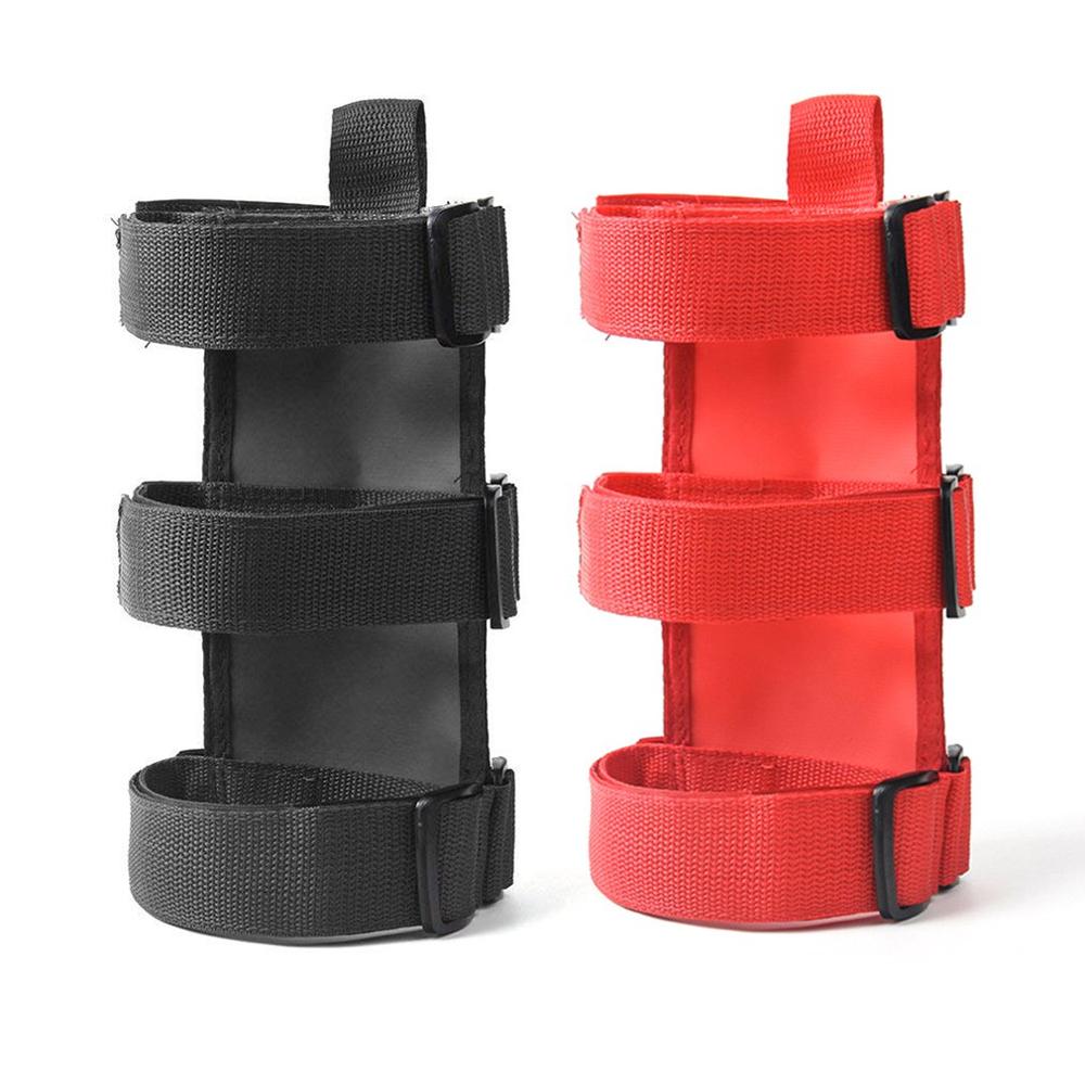 Oxford Car Roll Bar extintor de incendios soporte grande y pequeño tamaño Oxford paño para 1997 SUV accesorios de coche