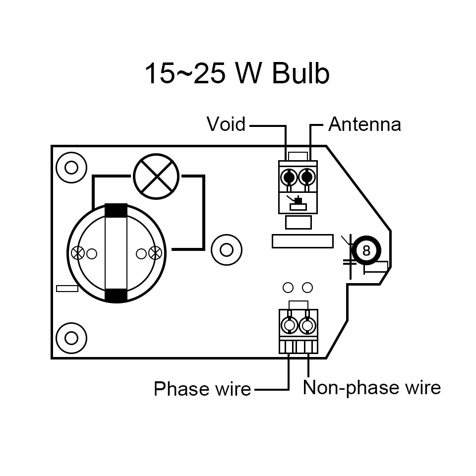 FORESEE Flashing Lamp Bulb Blinker For Garage Door Opener Sliding Gate Opener Swing Motors