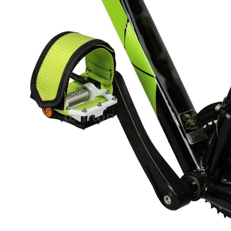 1 par de bicicleta ciclismo macio engrenagem fixa pedal banda pés conjunto correias pedal correias pé crianças ciclismo equitação
